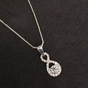 Elegant Infinity Symbol Necklace Date Night